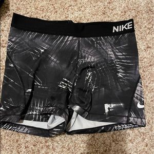 Nike pro spandex shorts